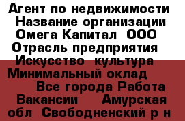 Агент по недвижимости › Название организации ­ Омега-Капитал, ООО › Отрасль предприятия ­ Искусство, культура › Минимальный оклад ­ 45 000 - Все города Работа » Вакансии   . Амурская обл.,Свободненский р-н